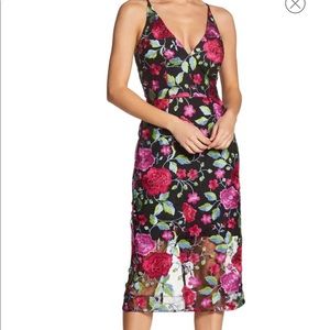 Dress the Population Floral Dress